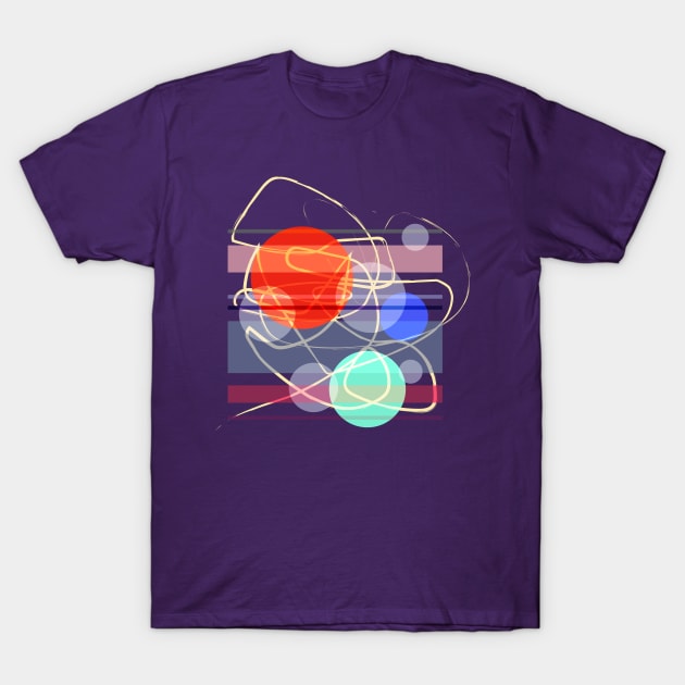 Awkward Abstract T-Shirt by Tangerine Dusk